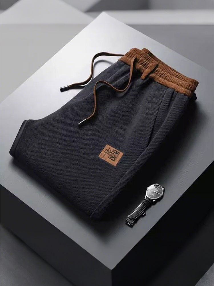 Winter Clothing Work - Fleece Thicken Winter Chinos Trousers Men