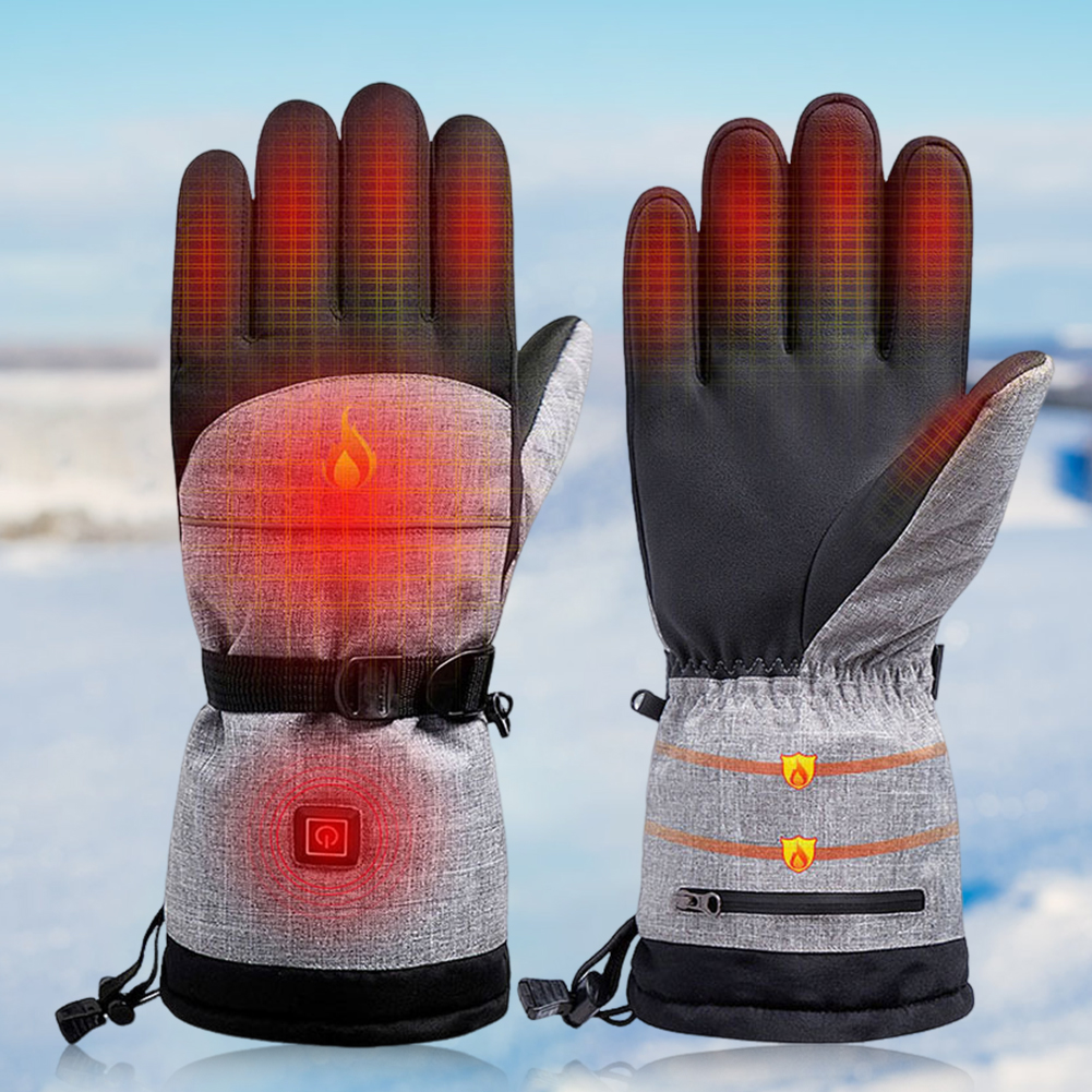Heated Gloves Electric - Electric Heated Gloves Men Women Rechargeable