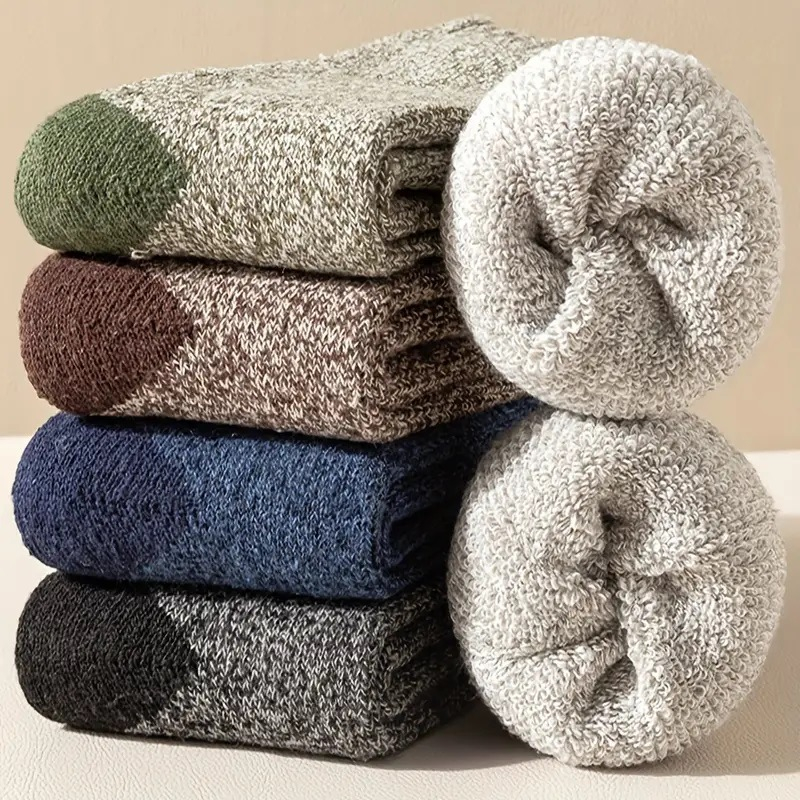 10/5Pairs Men's Merino Wool So - Thermal Sock Merino recension och pris