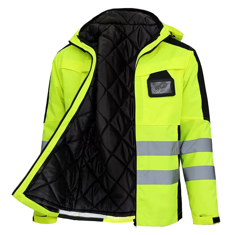 Safety Jacket and Pants Set fo - Winter Clothing Work recension och pris