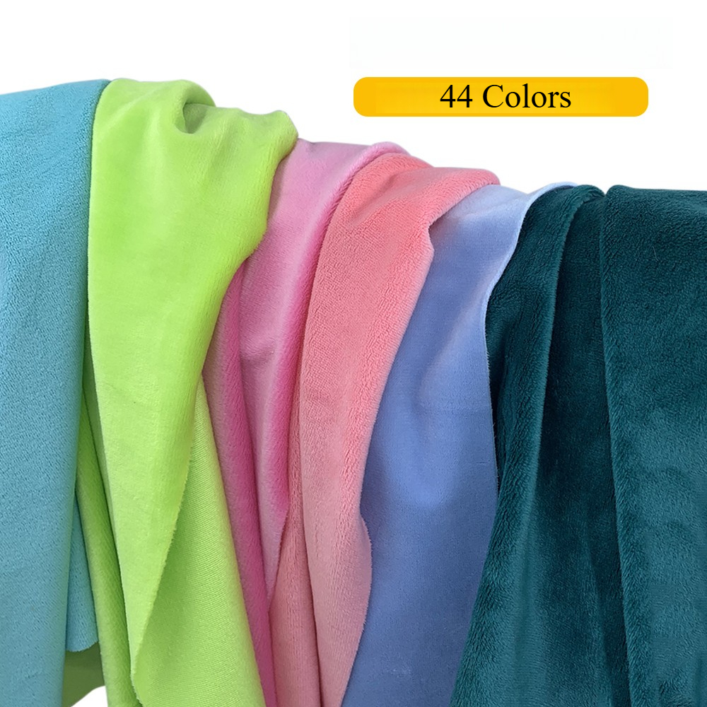44 Colors Soft Short Plush Fab - Winter Clothing Colors recension och pris