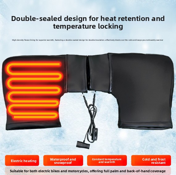 Electric Motorbike Heated Hand - Heated Gloves Electric recension och pris