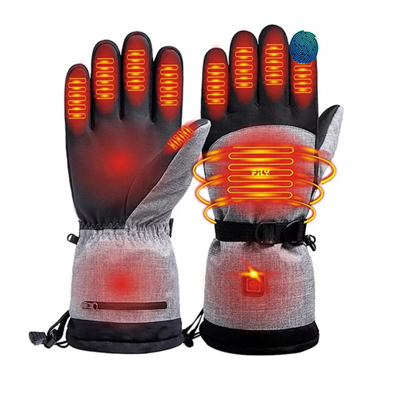 Waterproof Electric Heated Ski - Heated Gloves Electric recension och pris