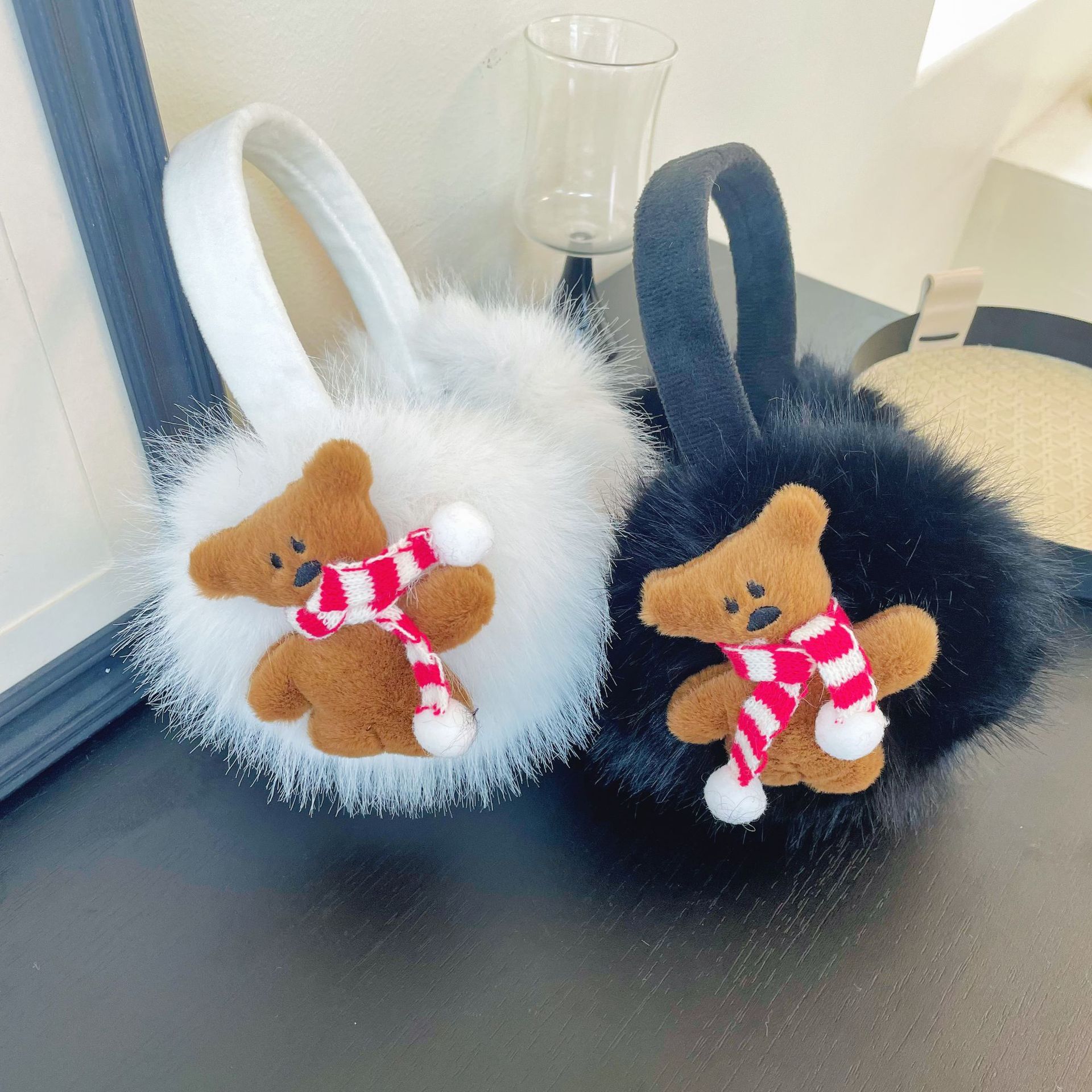 2025 New Bear Earmuffs Beautif - Winter Clothing Earmuffs recension och pris