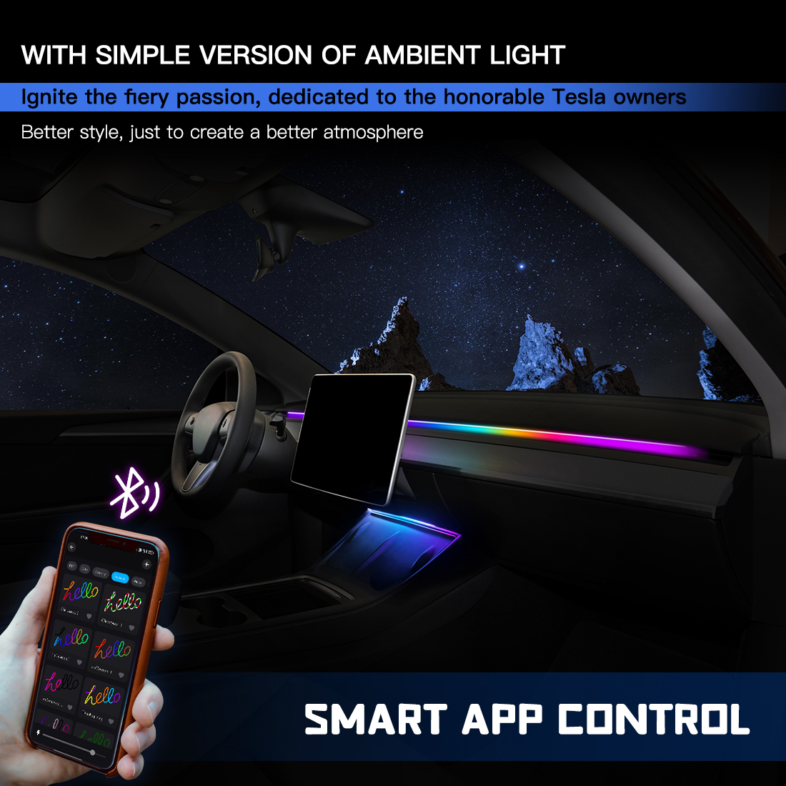 Car Ambient Lights Automatic O - Heated Gloves Electric recension och pris