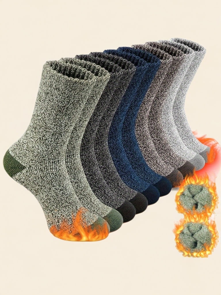 5 Pairs Merino Wool Socks For  - Thermal Sock Merino recension och pris