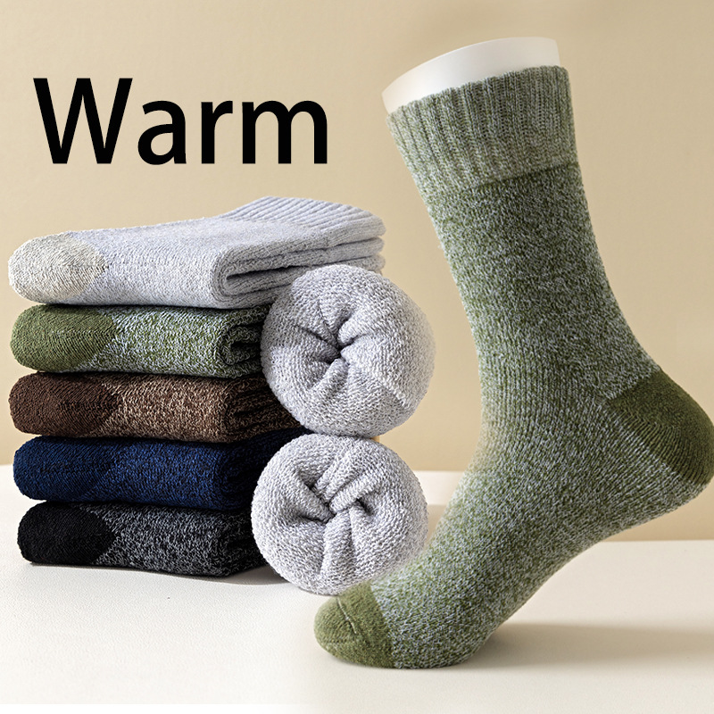5 Pairs Merino Wool Socks For  - Thermal Sock Merino recension och pris