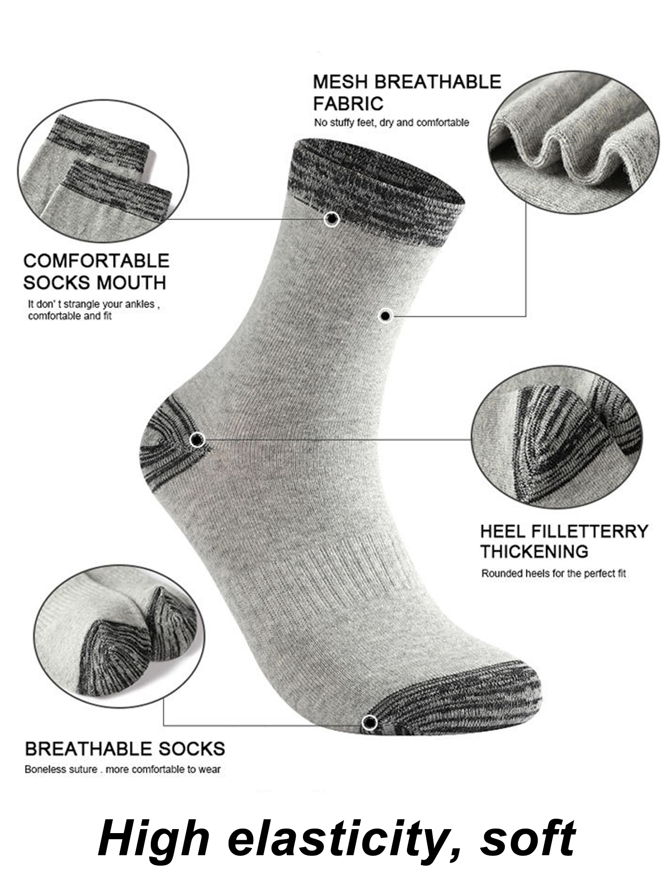 6Pairs Super Thick Merino Wool - Thermal Sock Merino recension och pris