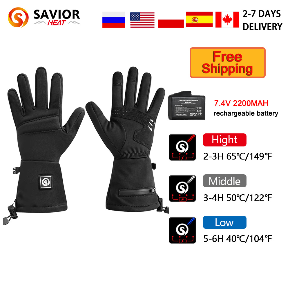 Snow Deer S18 Winter Heated Gl - Heated Gloves Electric recension och pris