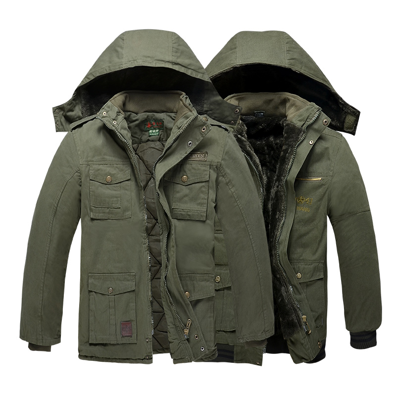 Thickened Camouflage Military  - Winter Clothing Work recension och pris