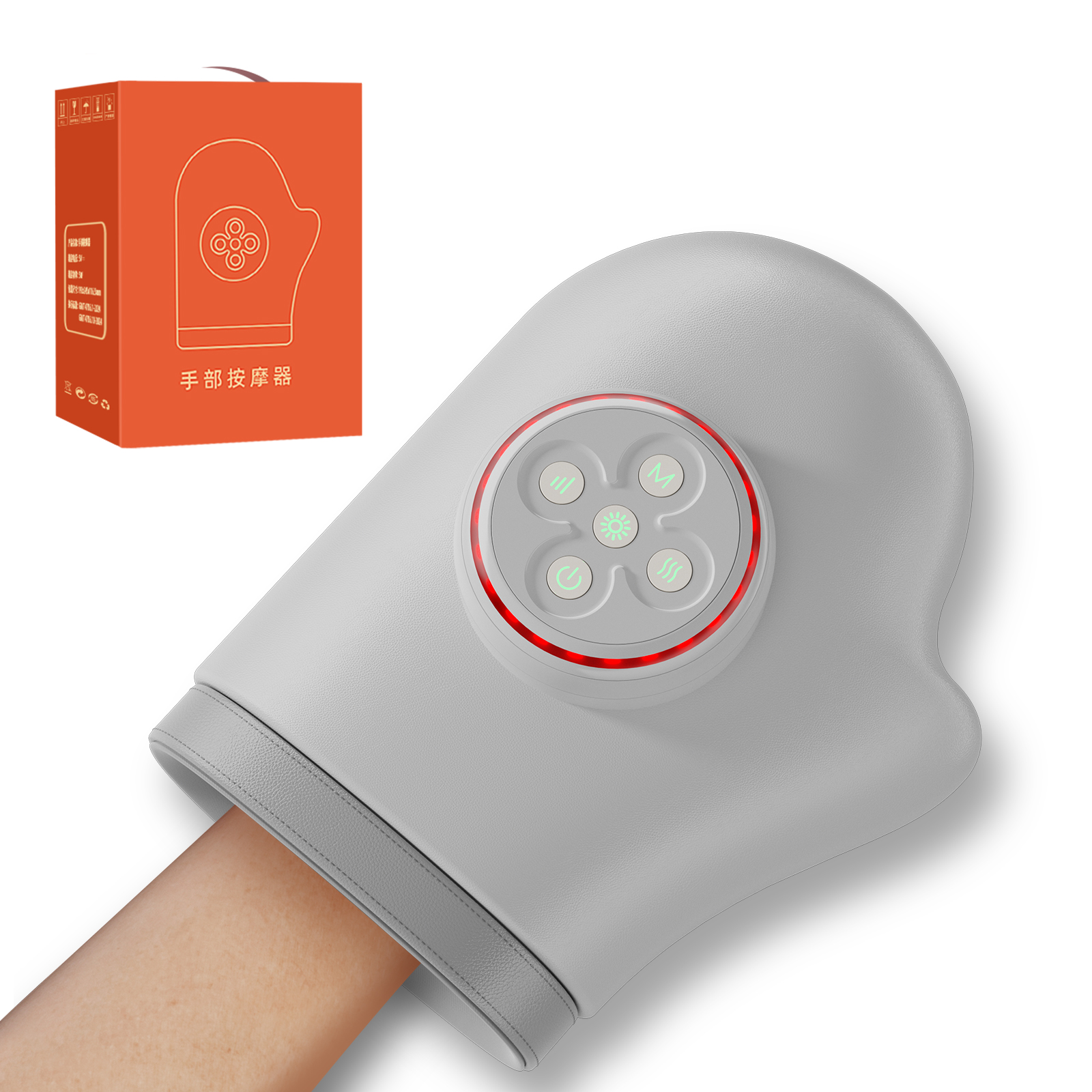 Electric Hand Massager Glove w - Heated Gloves Electric recension och pris