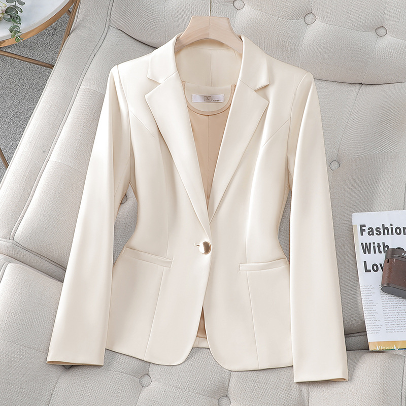 Spring Autumn Long Sleeve Blaz - Winter Clothing Work recension och pris