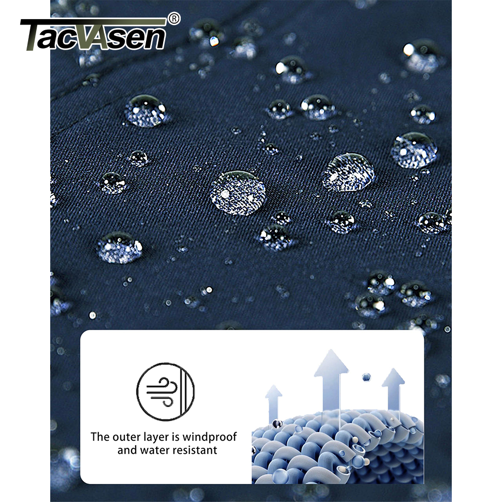 TACVASEN Winter Men's Soft-she - Winter Clothing Work recension och pris