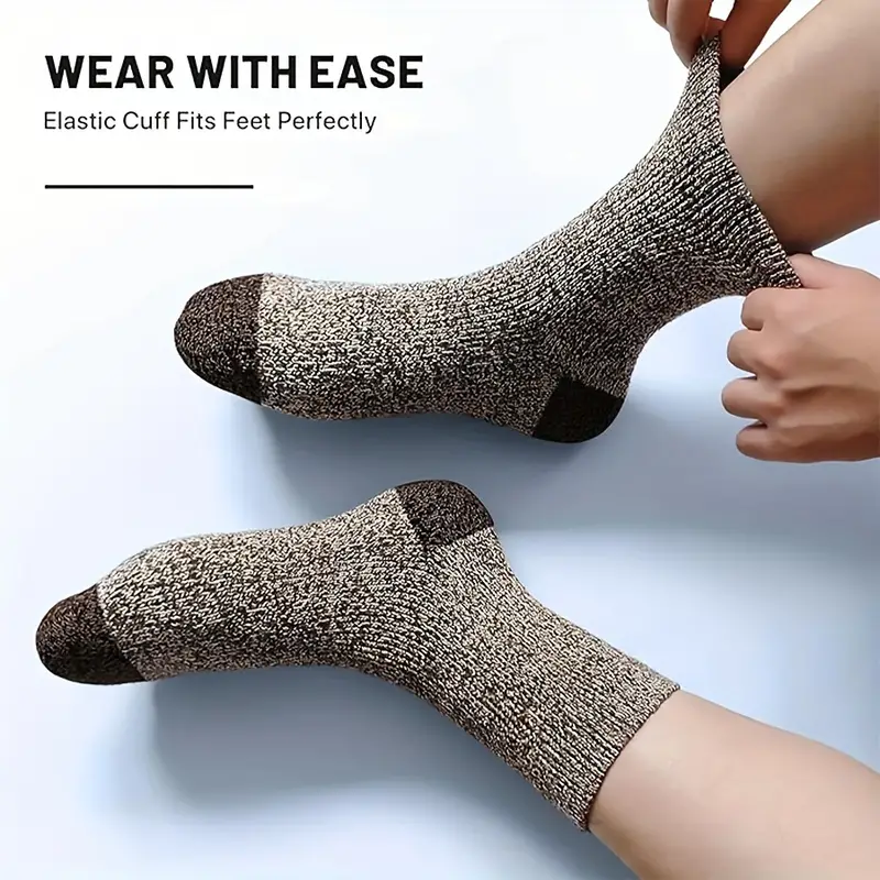 5 Pairs Merino Wool Socks For  - Thermal Sock Merino recension och pris