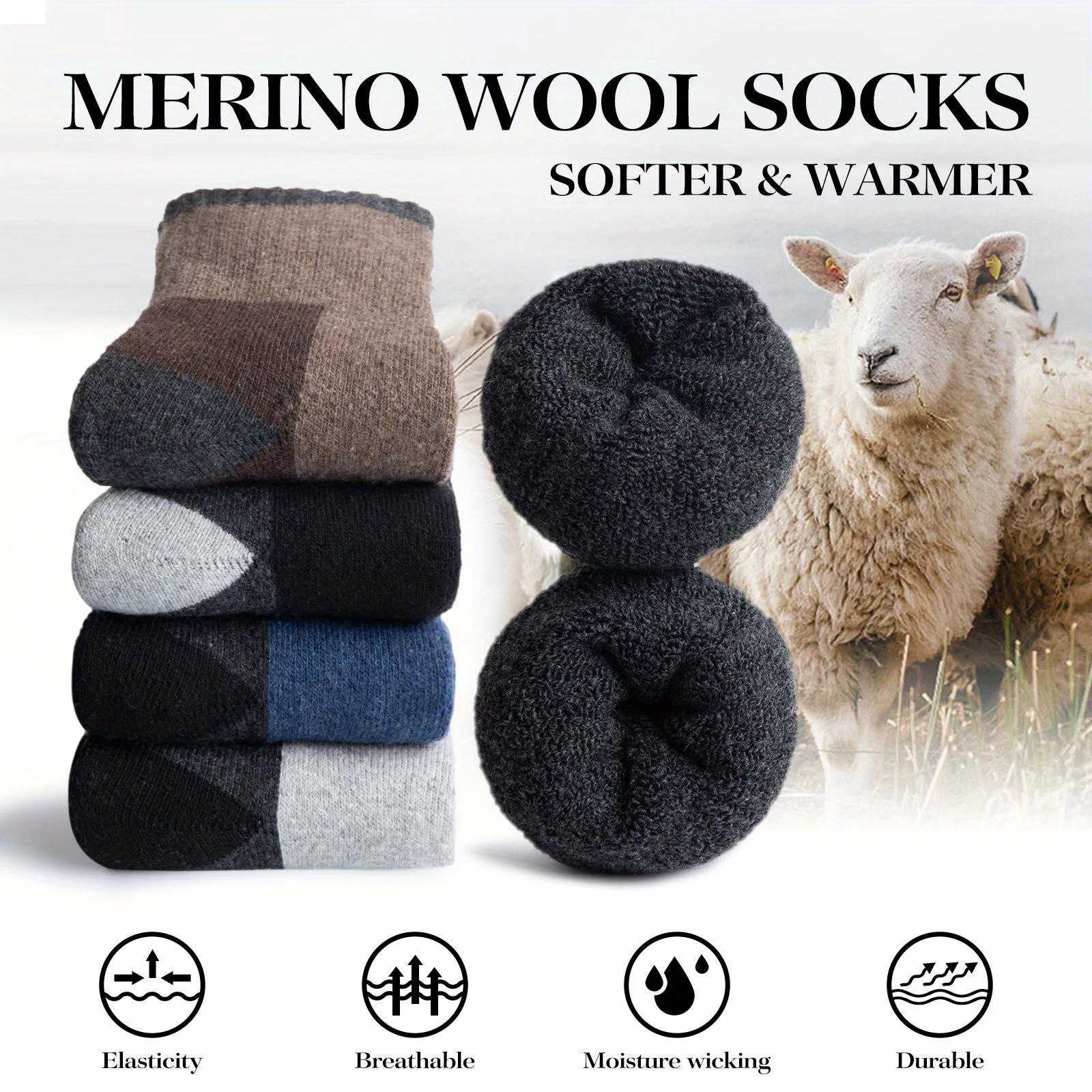 Winter Merino Wool Socks Thick - Thermal Sock Merino recension och pris