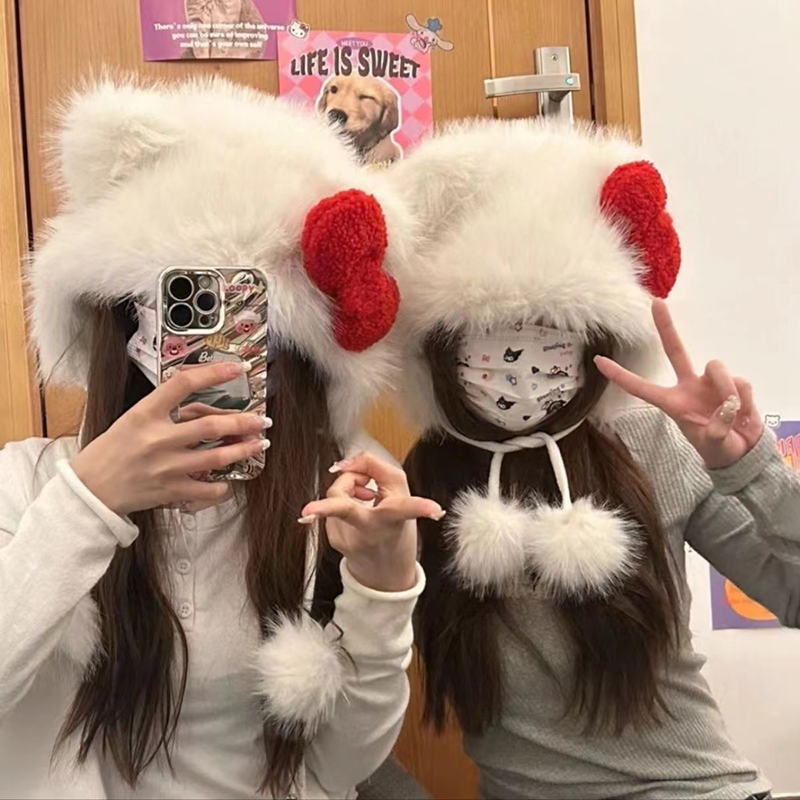 Autumn and Winter Cartoon Hell - Winter Clothing Earmuffs recension och pris