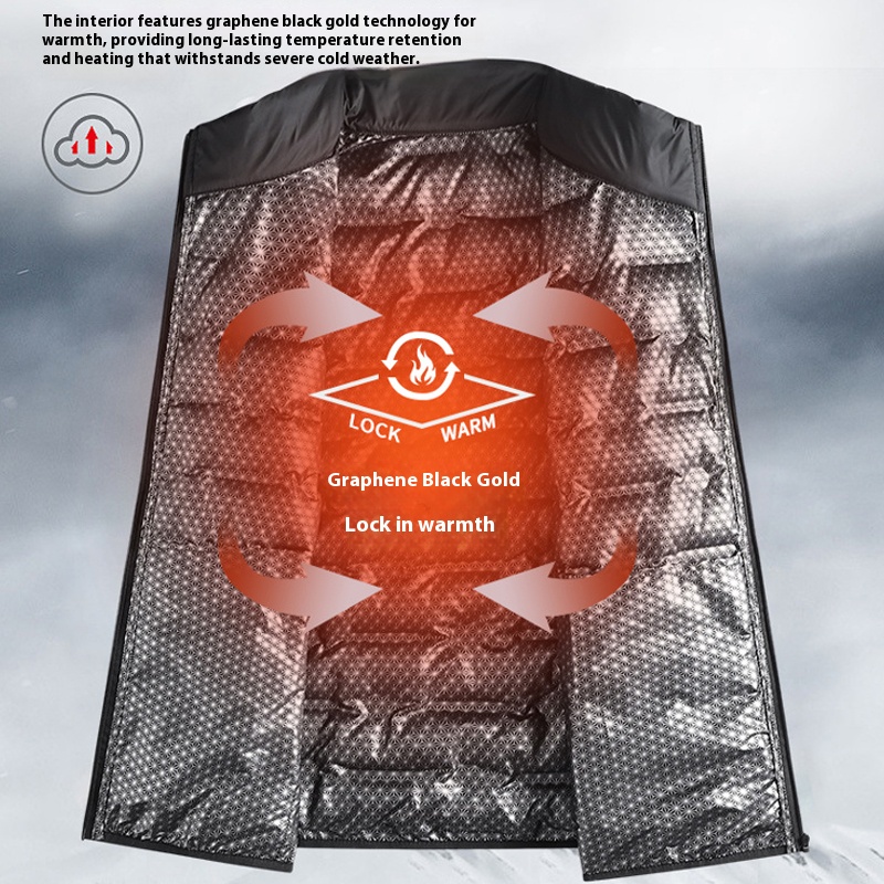 Winter Men Down Vests Mens wat - Winter Clothing Work recension och pris