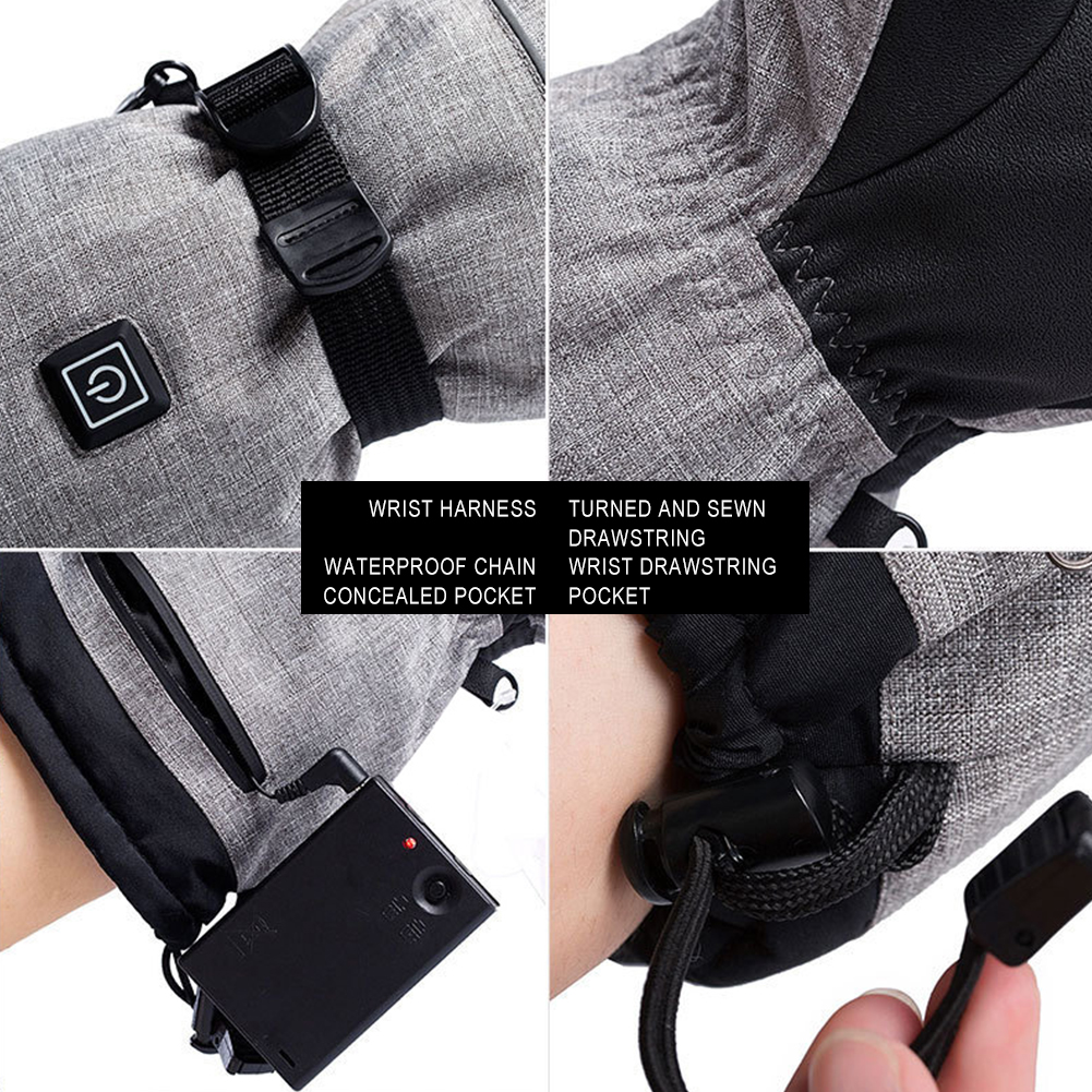 Electric Heated Gloves Men Wom - Heated Gloves Electric recension och pris