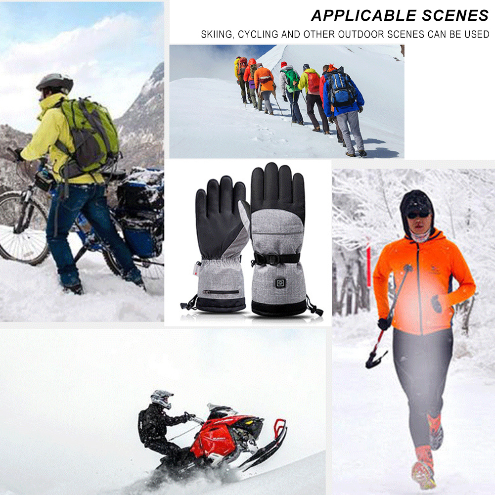 Electric Heated Gloves Men Wom - Heated Gloves Electric recension och pris