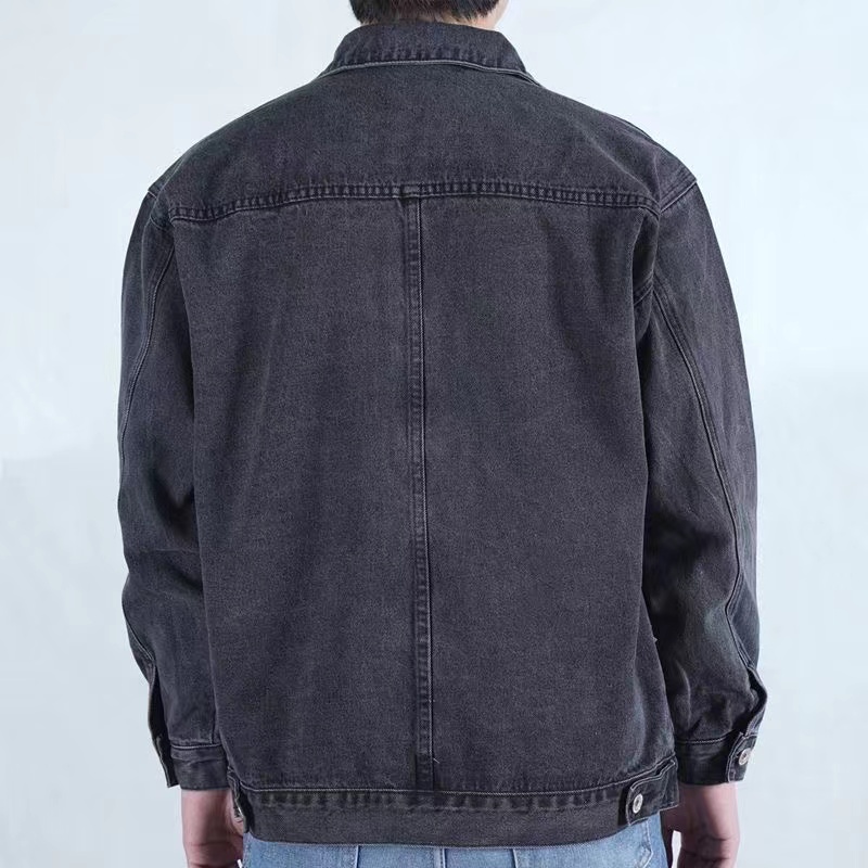 Men's Denim Jacket Casual Work - Winter Clothing Work recension och pris