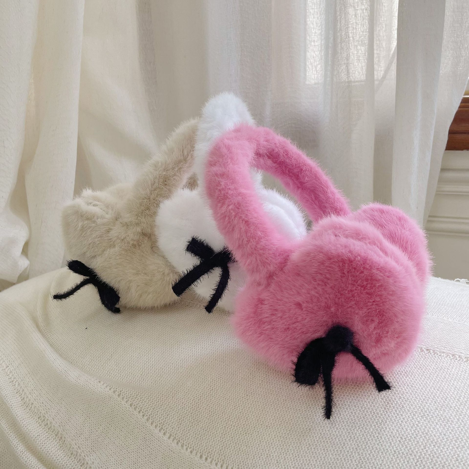 2025 Popular Bow-knot Heart Ea - Winter Clothing Earmuffs recension och pris