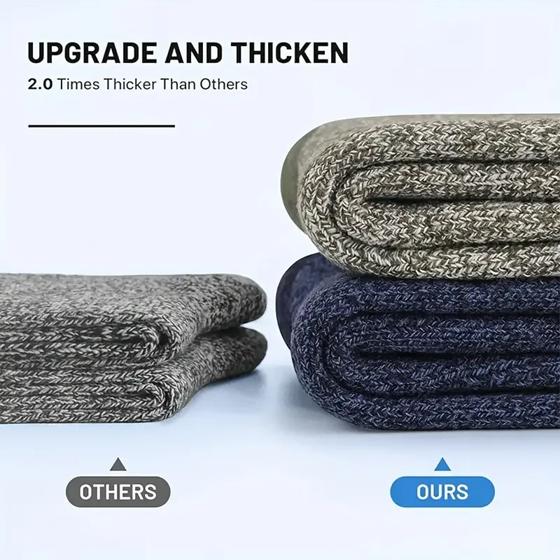5 Pairs Merino Wool Socks for  - Thermal Sock Merino recension och pris