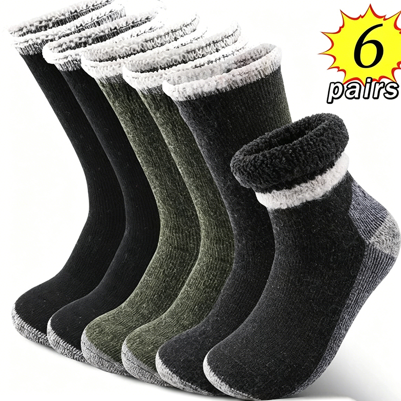6 Pairs Merino Men's Wool Hiki - Thermal Sock Merino recension och pris