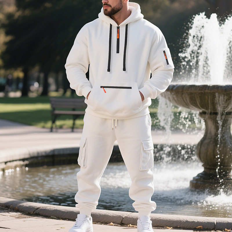 Men's sports suit style autumn - Winter Clothing Work recension och pris