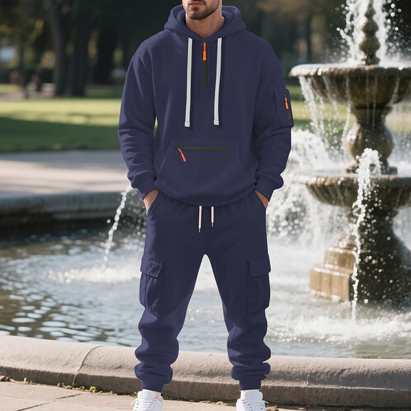 Men's sports suit style autumn - Winter Clothing Work recension och pris